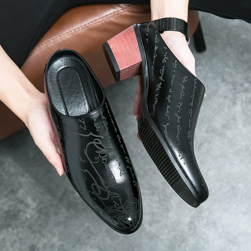 Zapatos casual British Trendy cuero para hombre