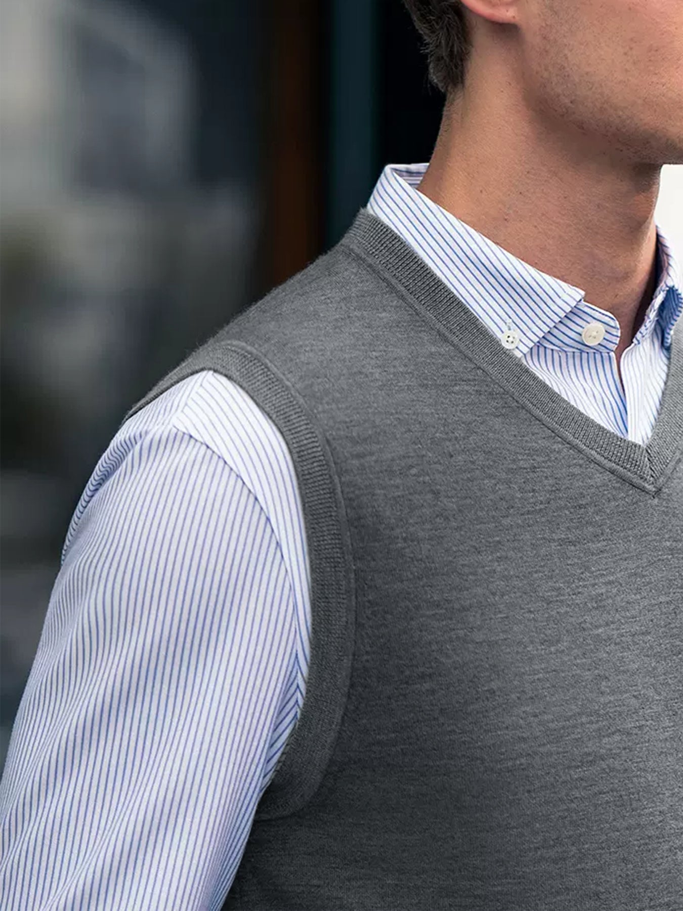 Gentletejido V-Neck Sleeveless Sweater