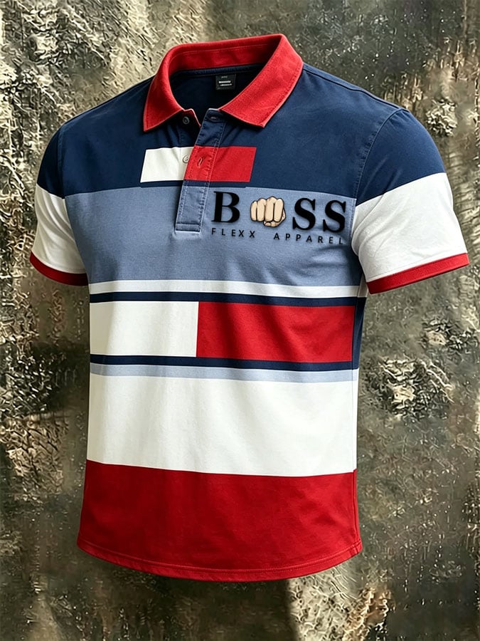 para hombre de manga corta ejecutivo camisa polo
