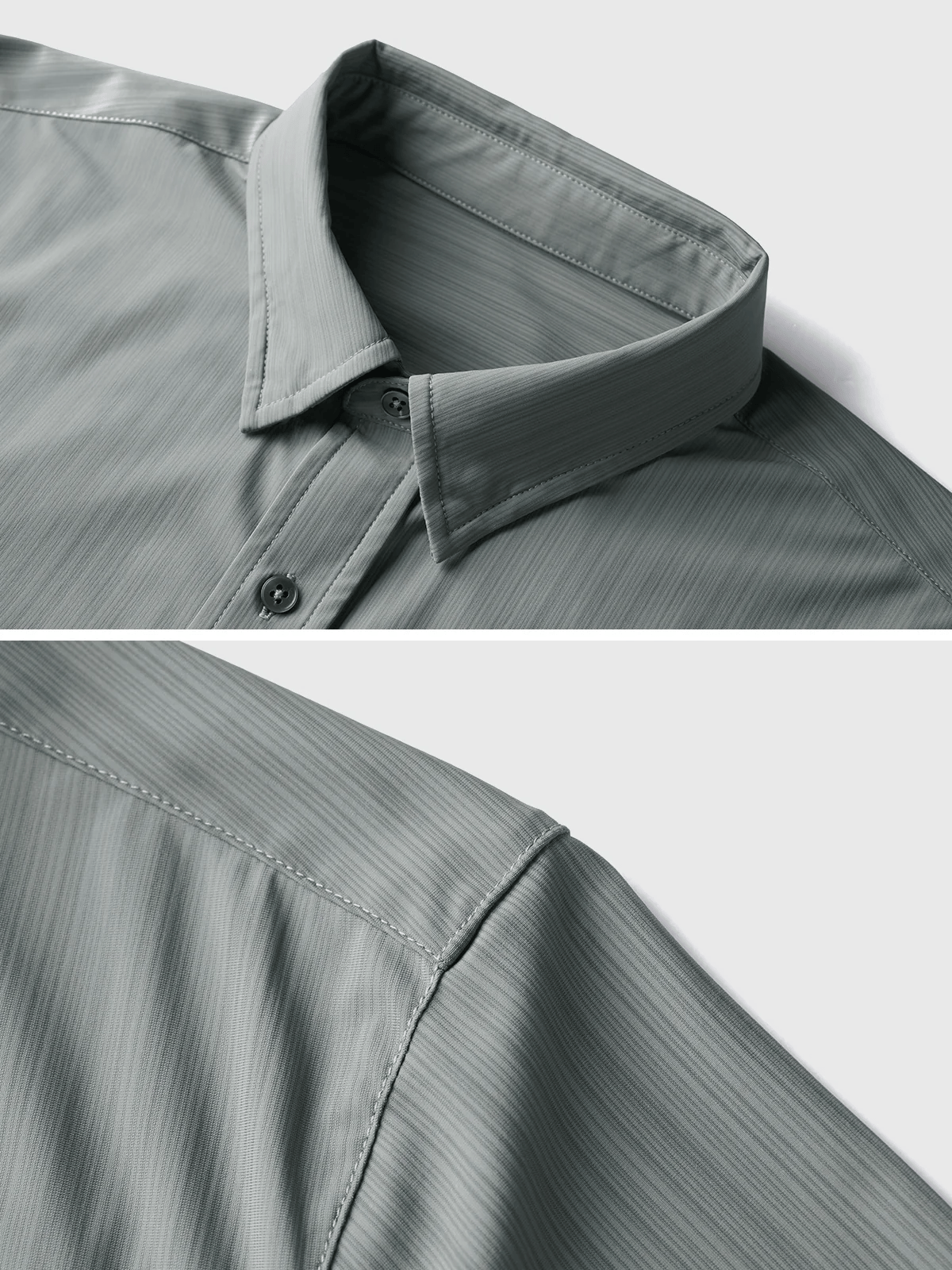 Camisa ejecutivo casual de manga larga para hombre
