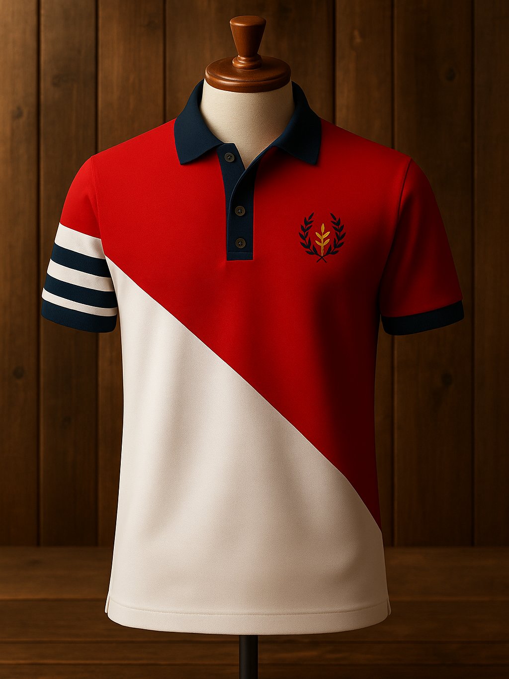 Camisa polo ejecutivo casual Button de manga corta para hombre