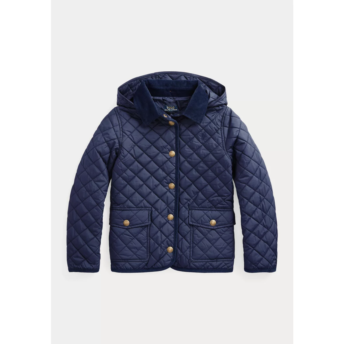 Girls 7-16 Quilted Water Repellent Barn Jacket - 4