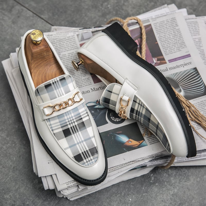 Zapatos British Style All-Match transpirable casual cuero