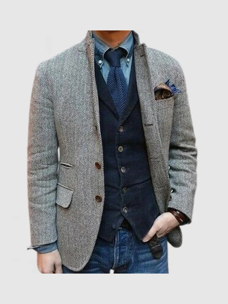 Elegantee de manga larga suit para hombre