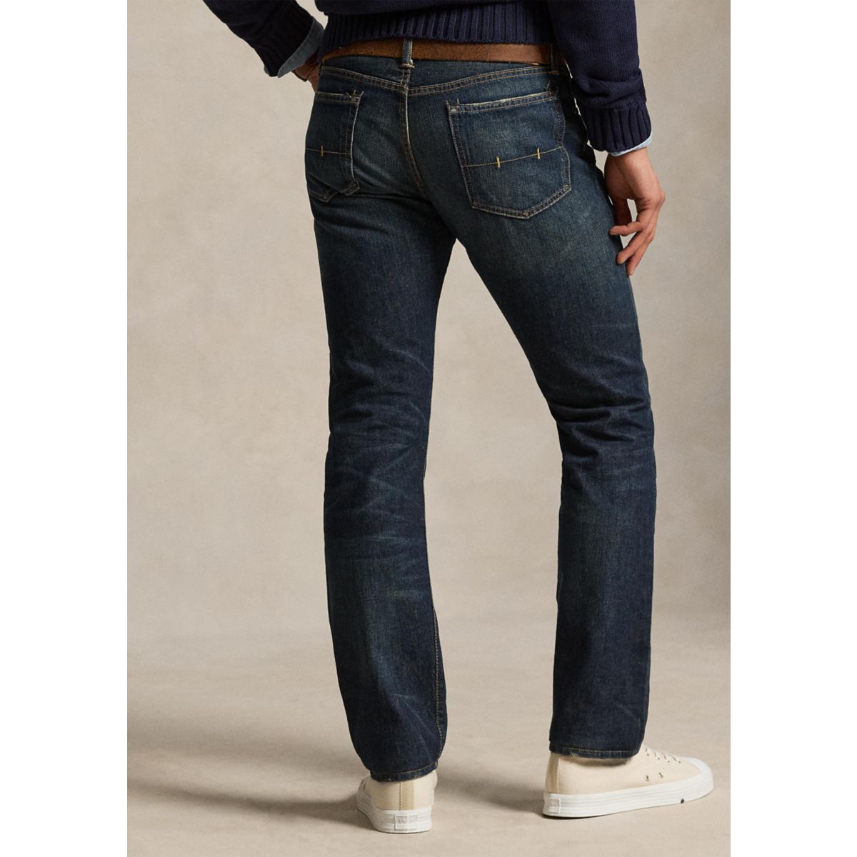 Straight-Fit Lightweight Morris-Wash Jeans - 2