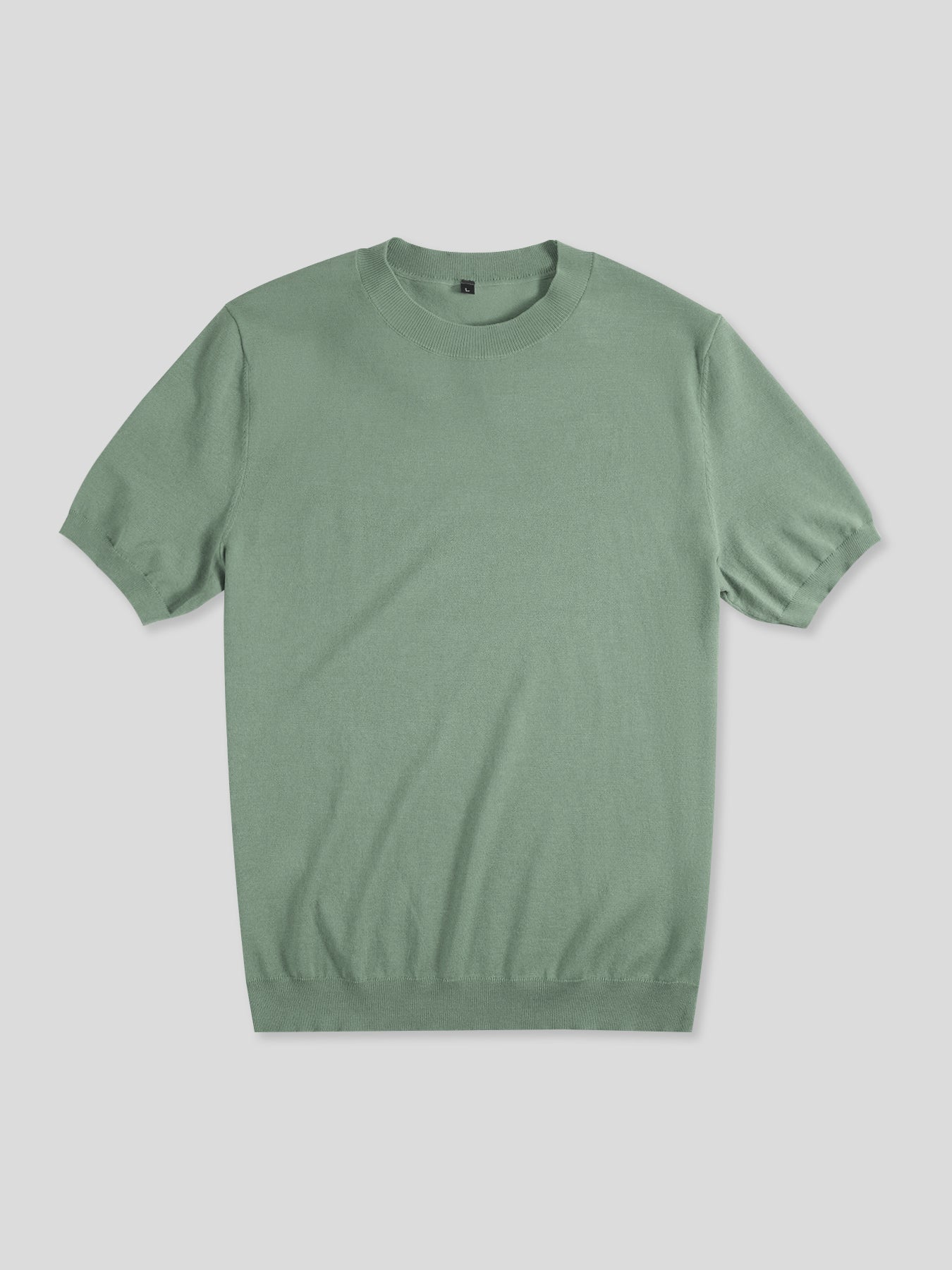 Camiseta Gentletejido de manga corta tejidoted