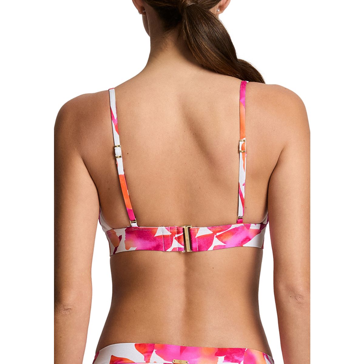 Triangle V-Neck Swim Bra - 2
