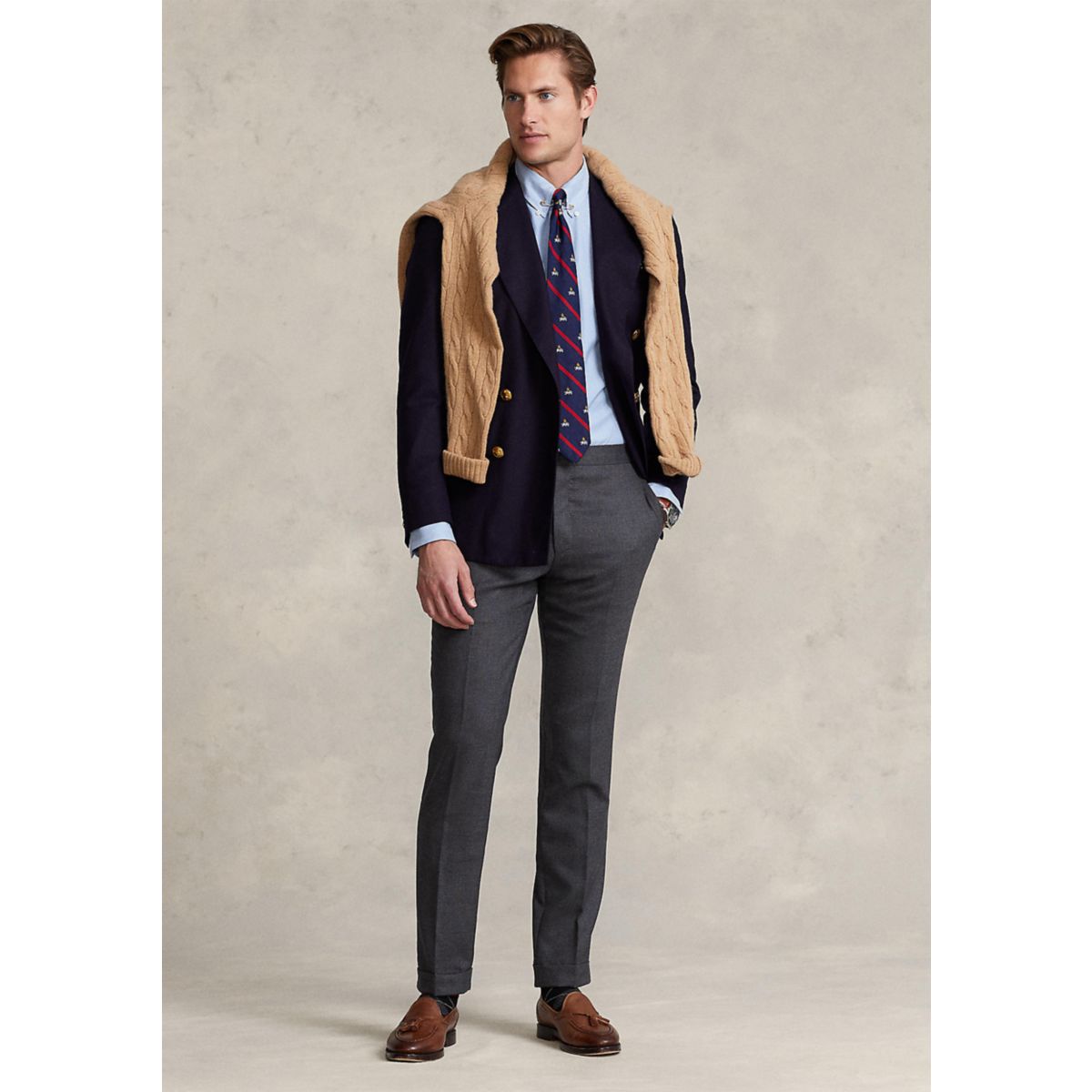 Classic Fit Stretch Oxford Shirt - 4