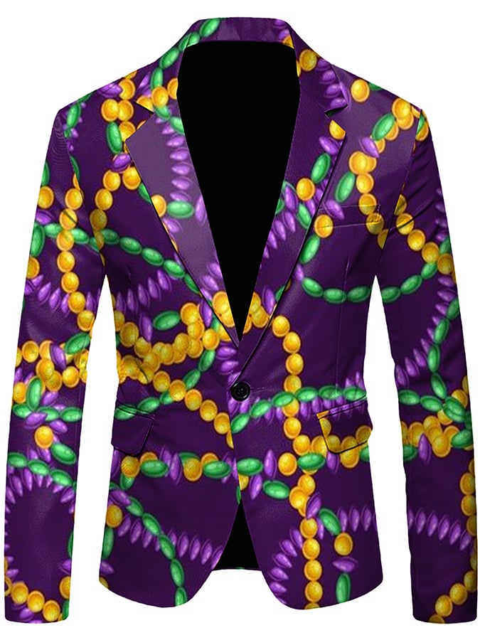 para hombre Versatile With Carnival Design saco