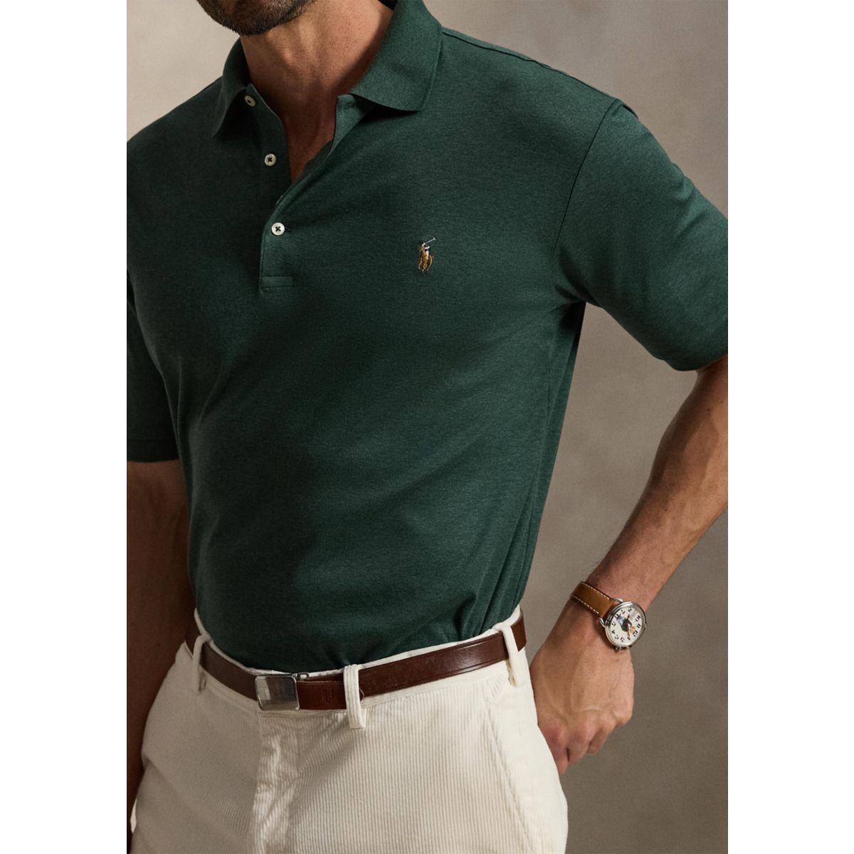 Big & Tall Soft Cotton Polo Shirt - 3