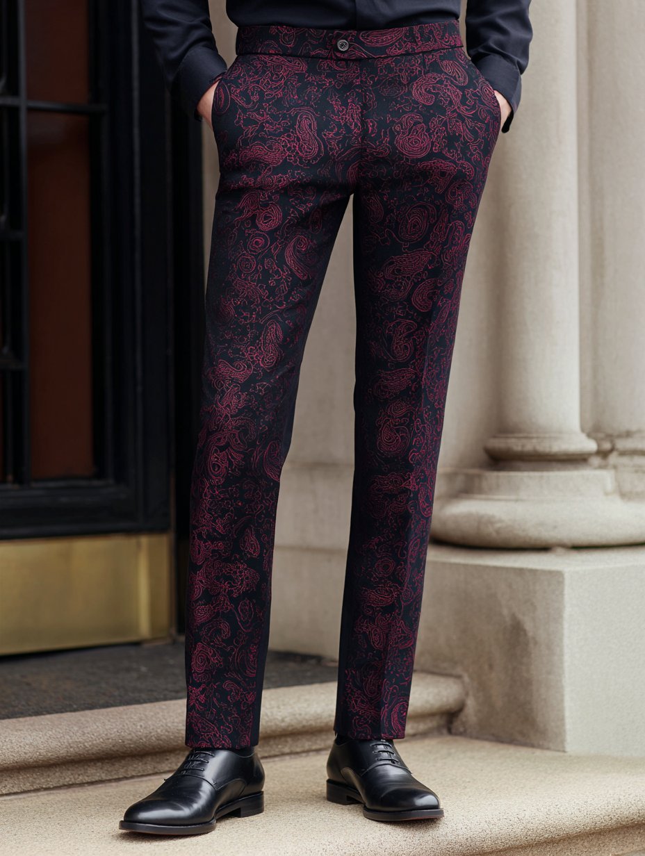 Casual de lujo Suit Trousers para hombre