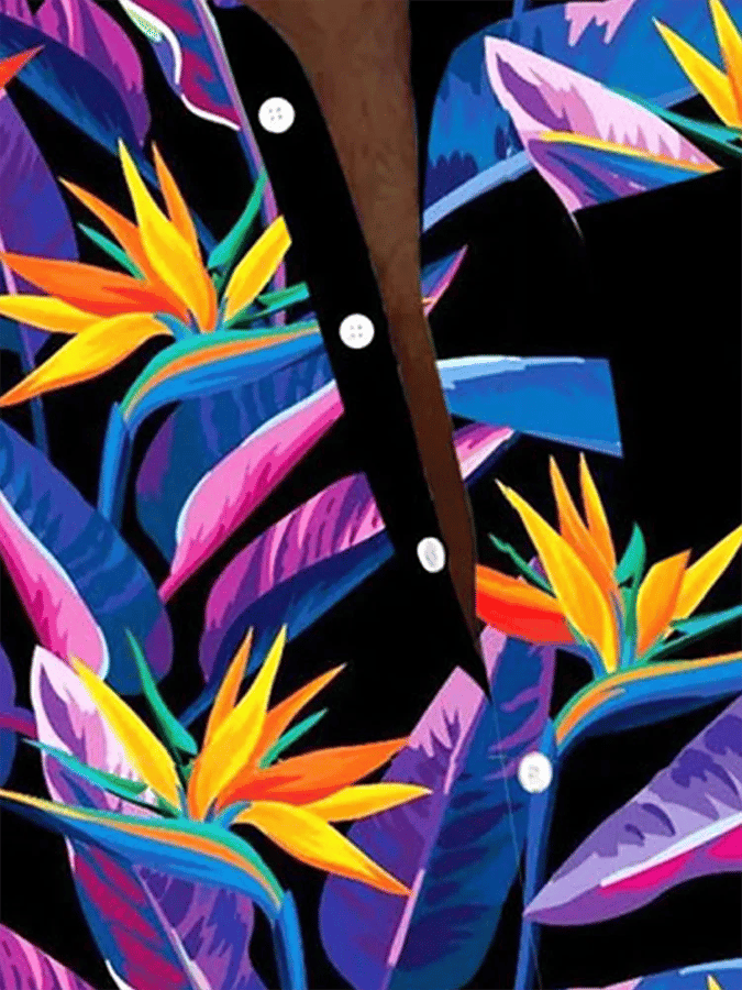 Camisa Art Hawaiian Resort casual (Pockets Included) para hombre