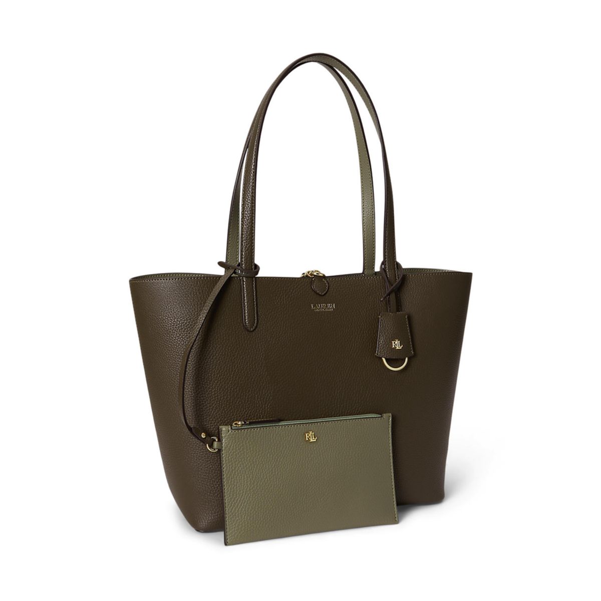 Faux-Leather Large Reversible Tote Bag - 5