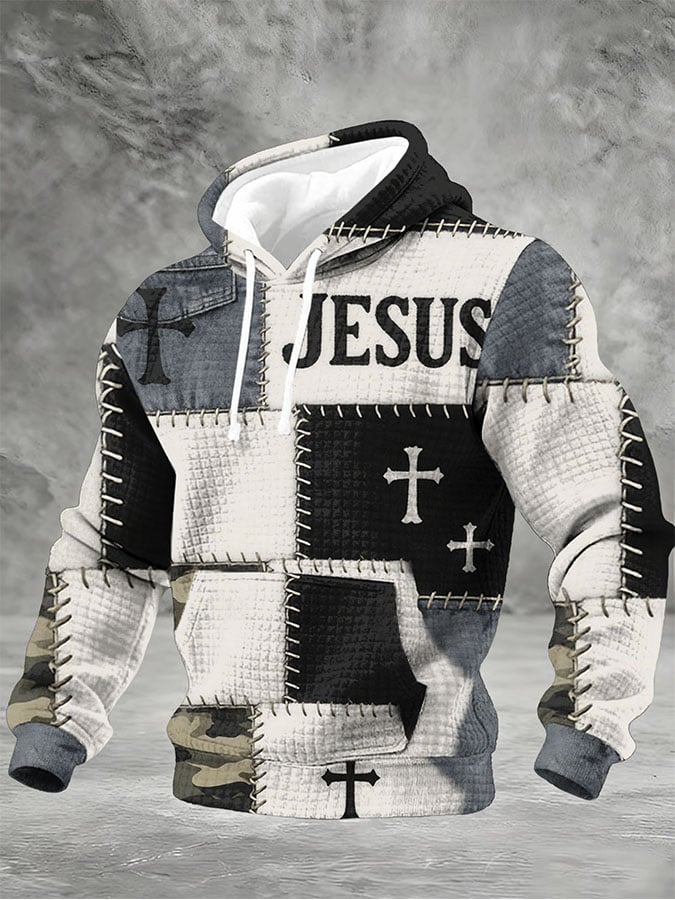 Sudadera casual estampado Hooded -Fast Shipping para hombre
