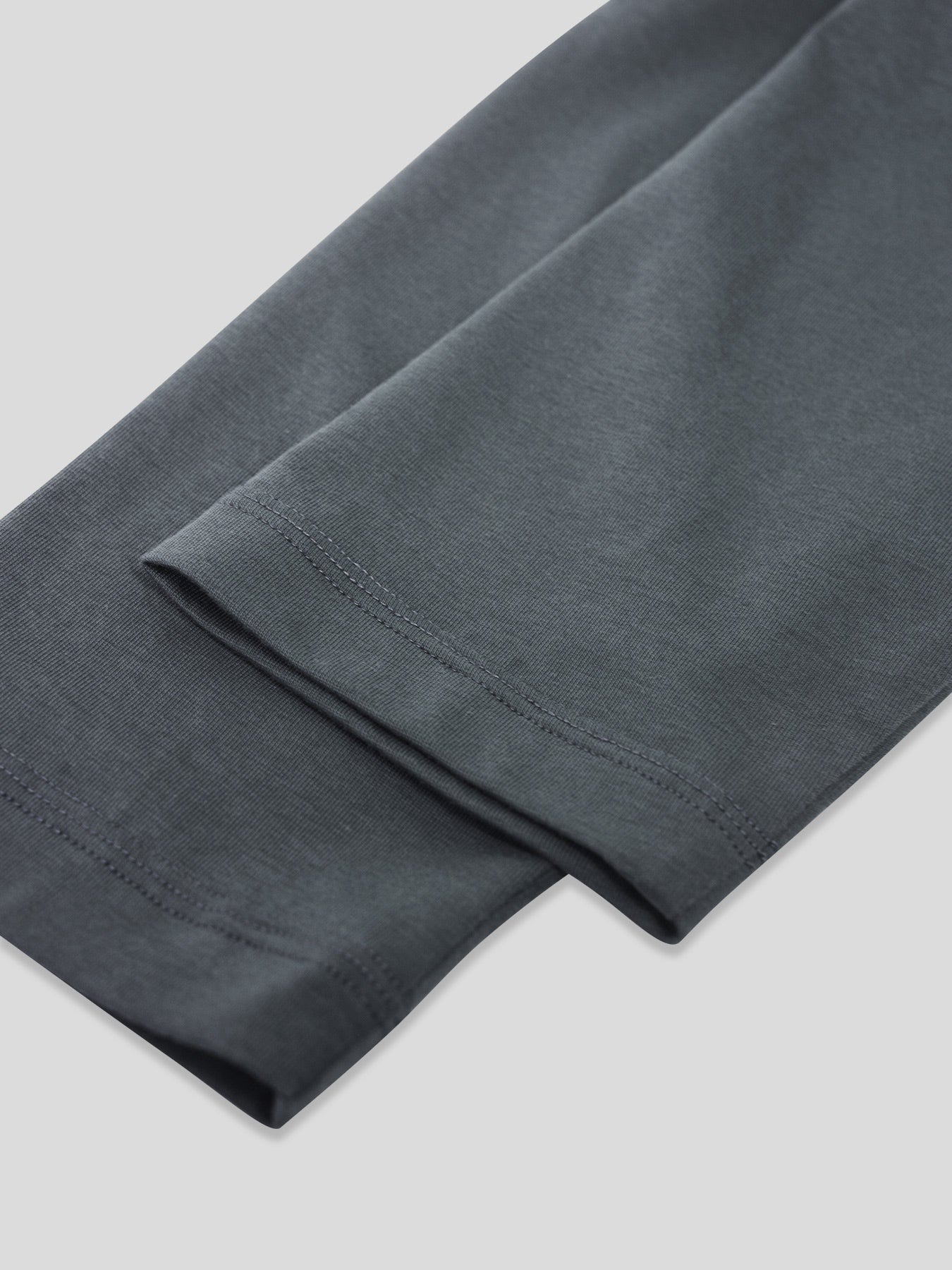 StaySmooth de manga larga Curve Hem Tee: de corte entallado