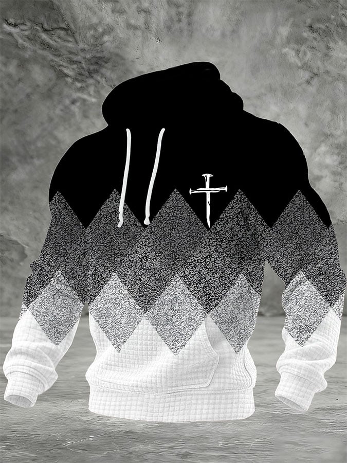 Sudadera casual estampado Hooded -Fast Shipping para hombre