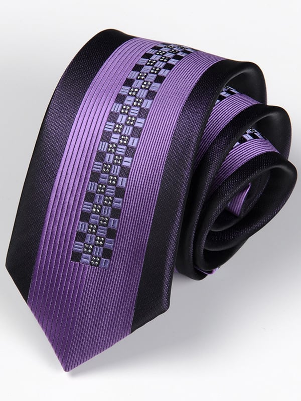 Camisa retro Gentleman Wedding Busines Tie para hombre