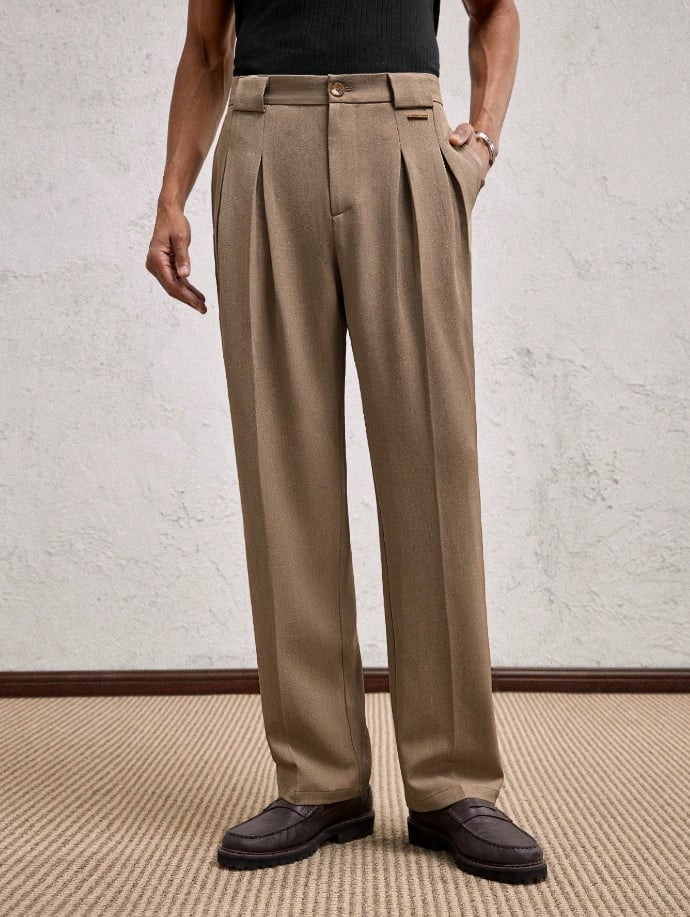 New ejecutivo Style Trousers para hombre