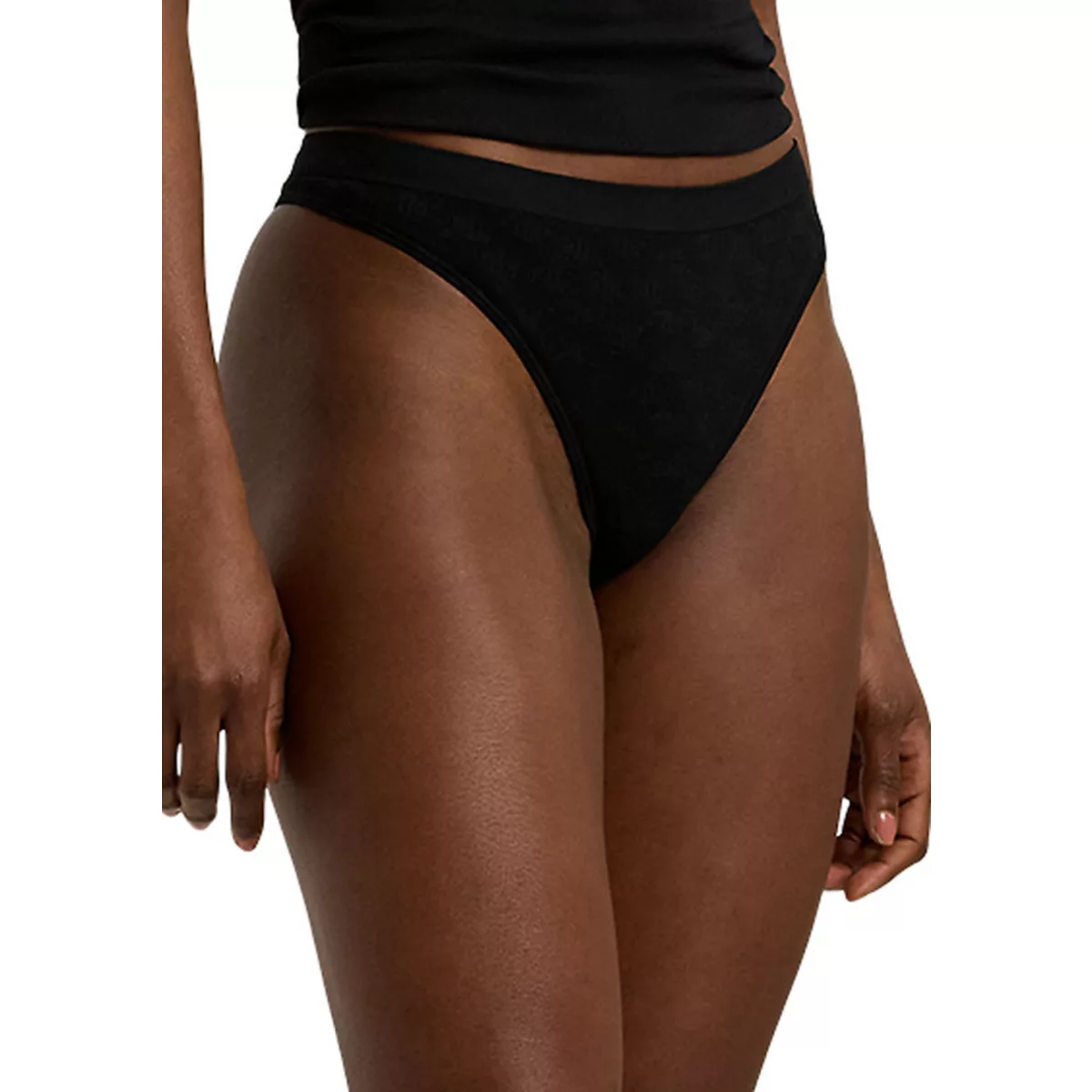 Monogram Mesh Jacquard Thong - 3