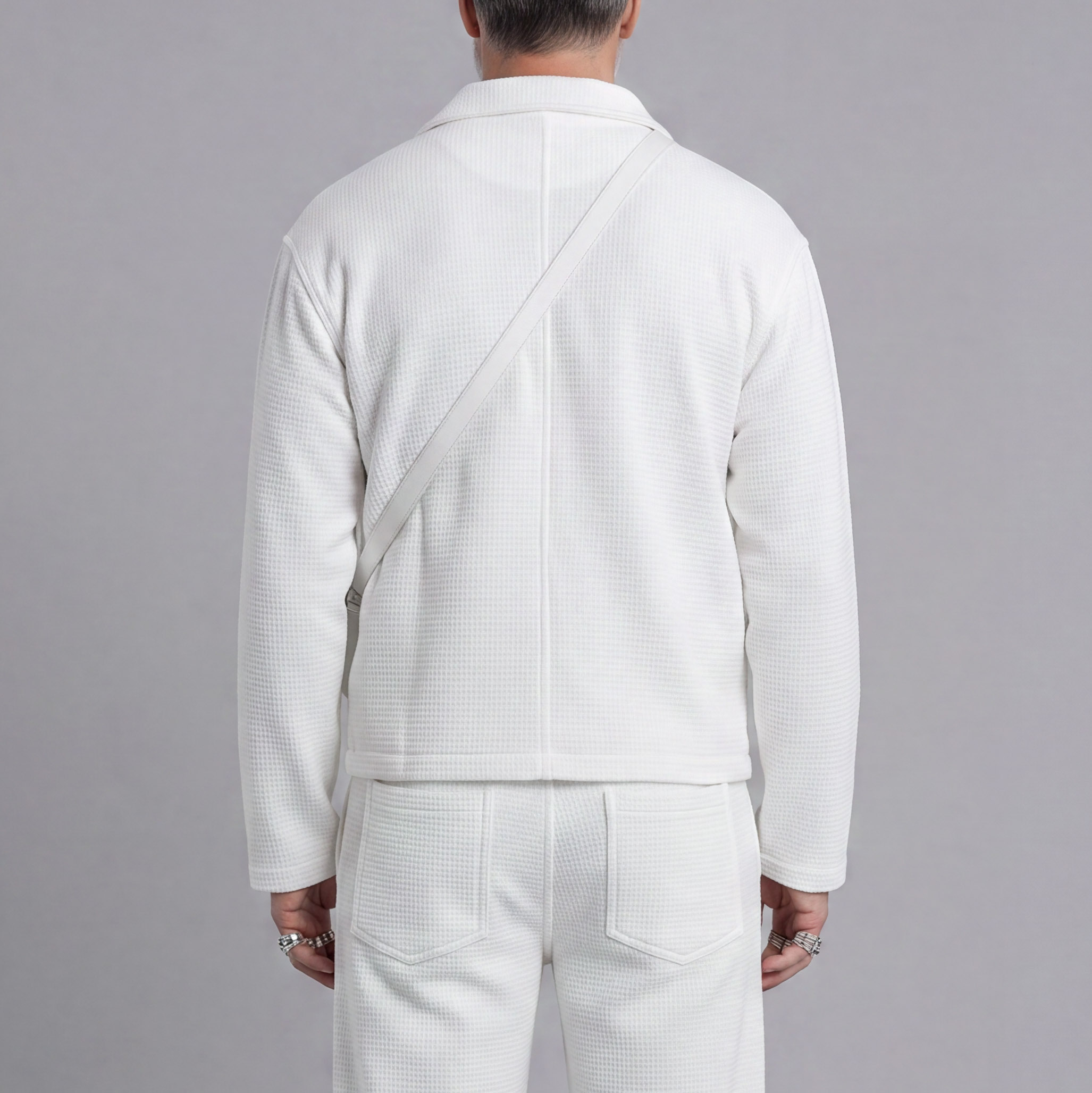 Chaqueta Solid-Color Sets para hombre