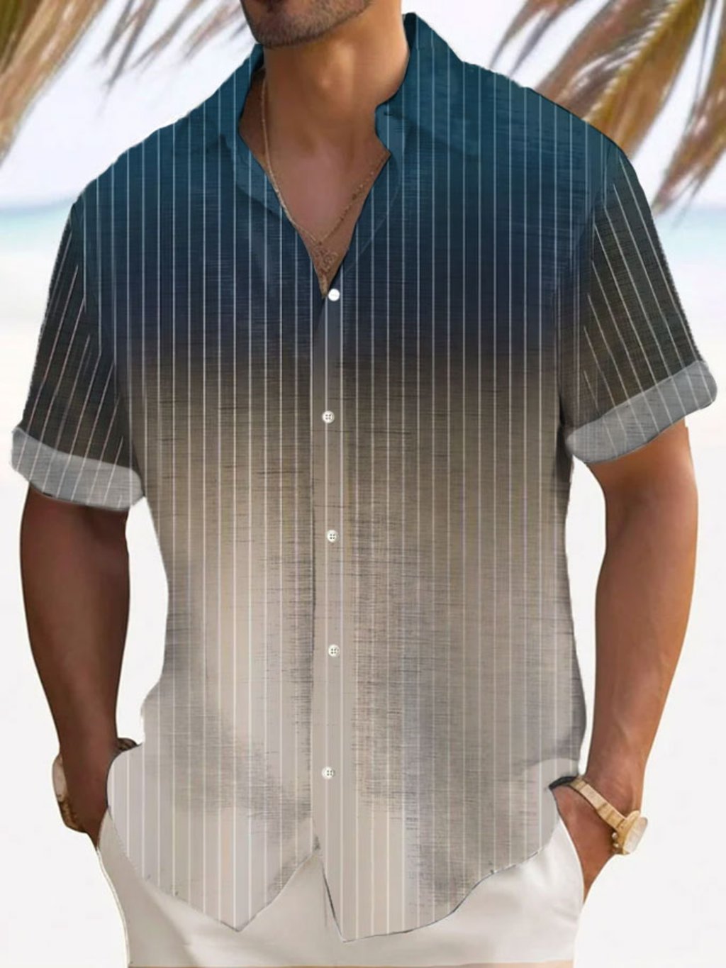 Resort Style Princamiseta para hombre
