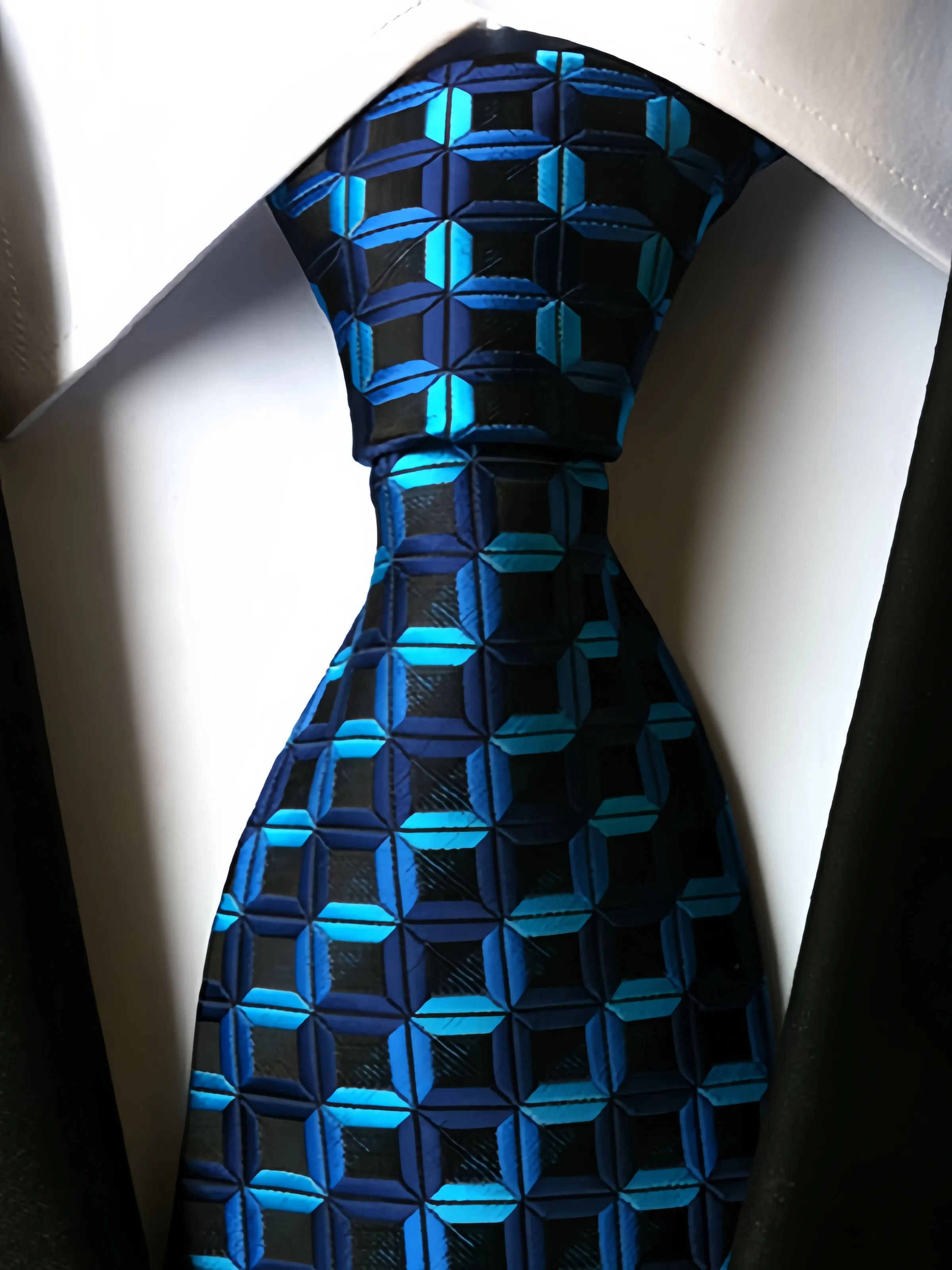 Camisa retro Gentleman Wedding Busines Tie para hombre
