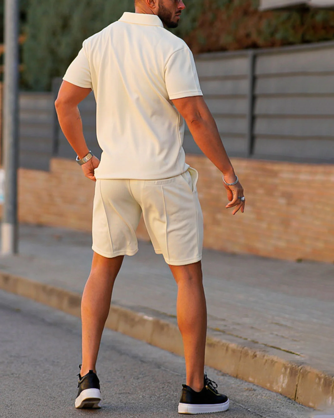 Suitmens Apricot Summer POLO Suit para hombre