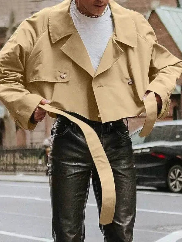 Light de lujo ejecutivo Windbreaker para hombre