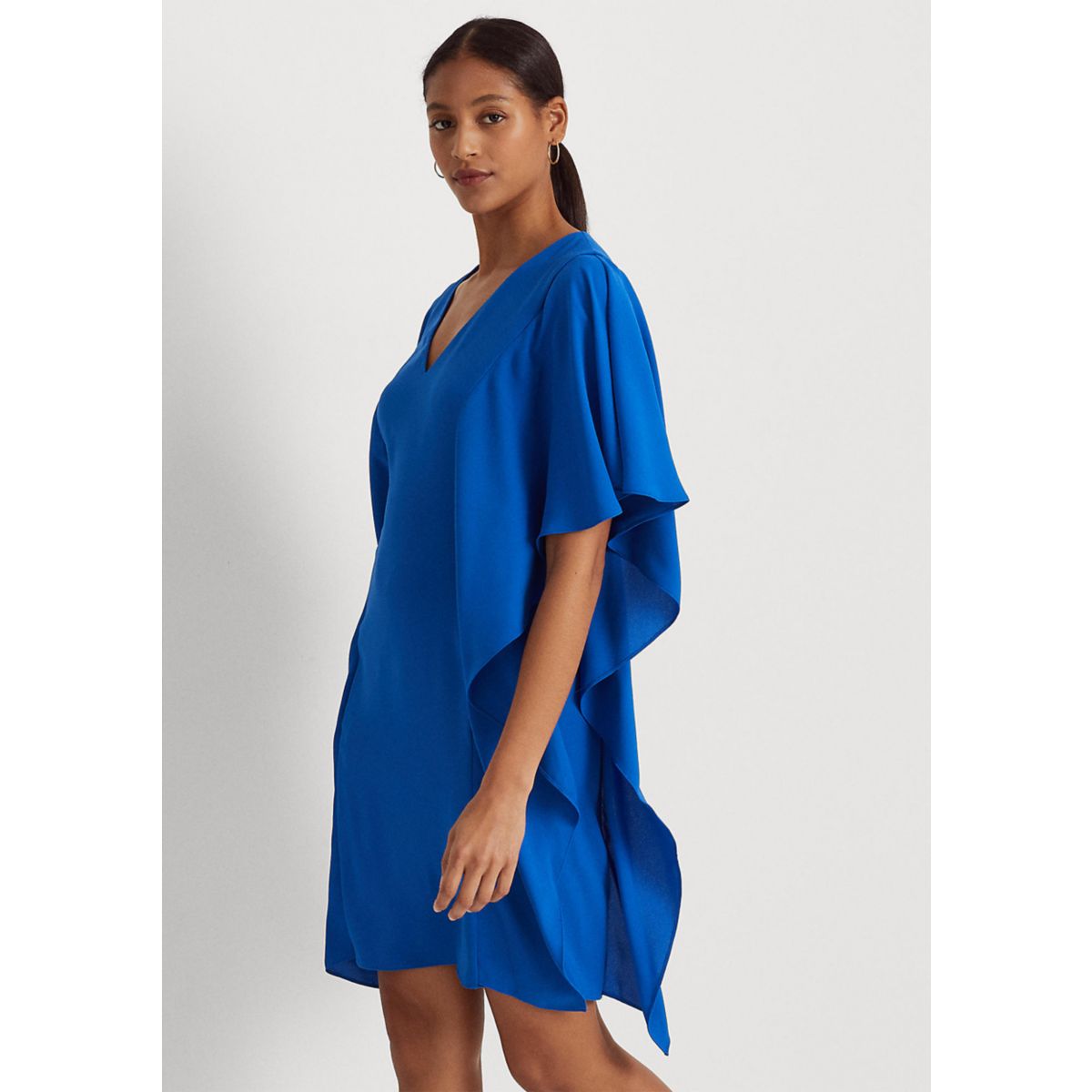Georgette Caftan Cocktail Dress - 4