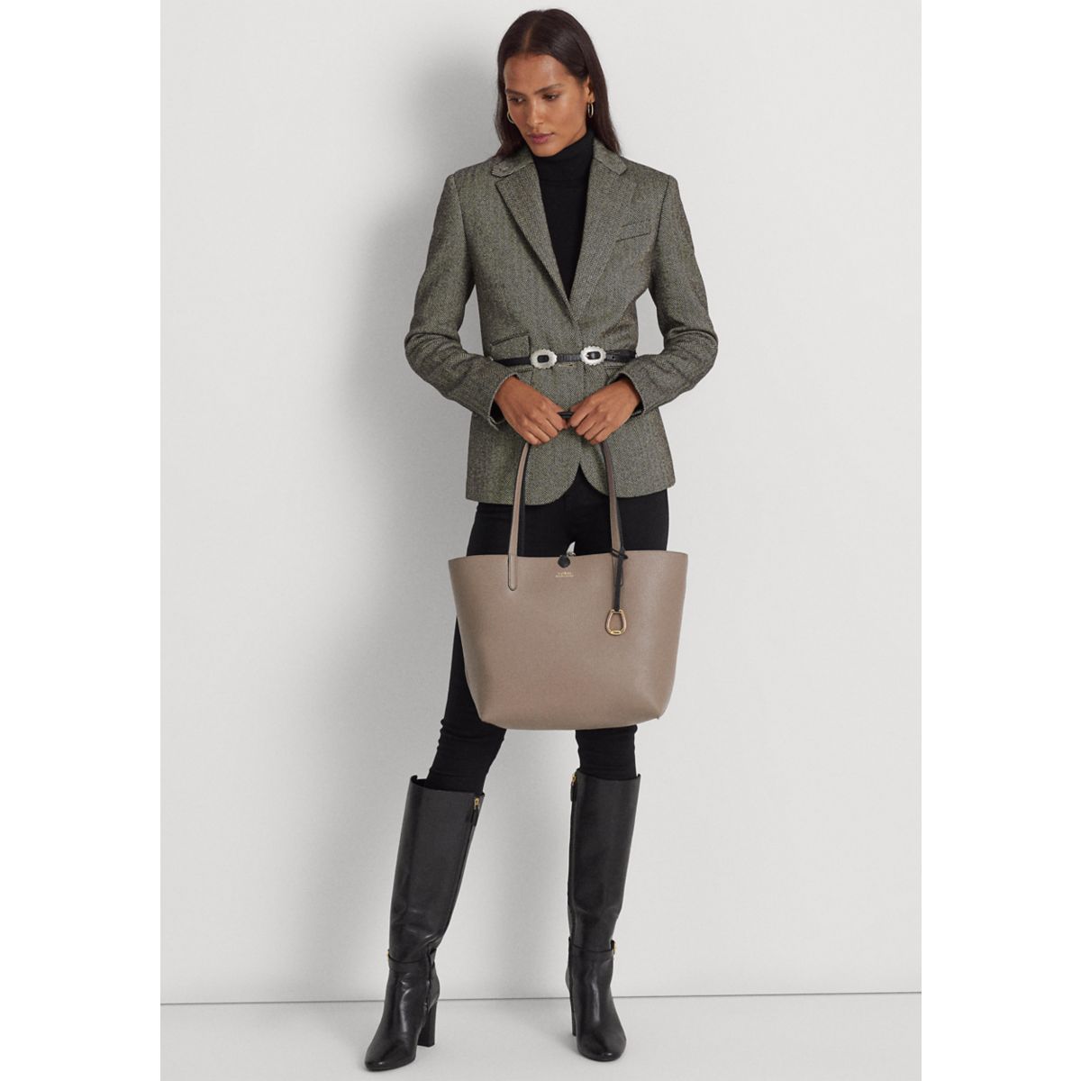 Faux-Leather Reversible Tote - 8