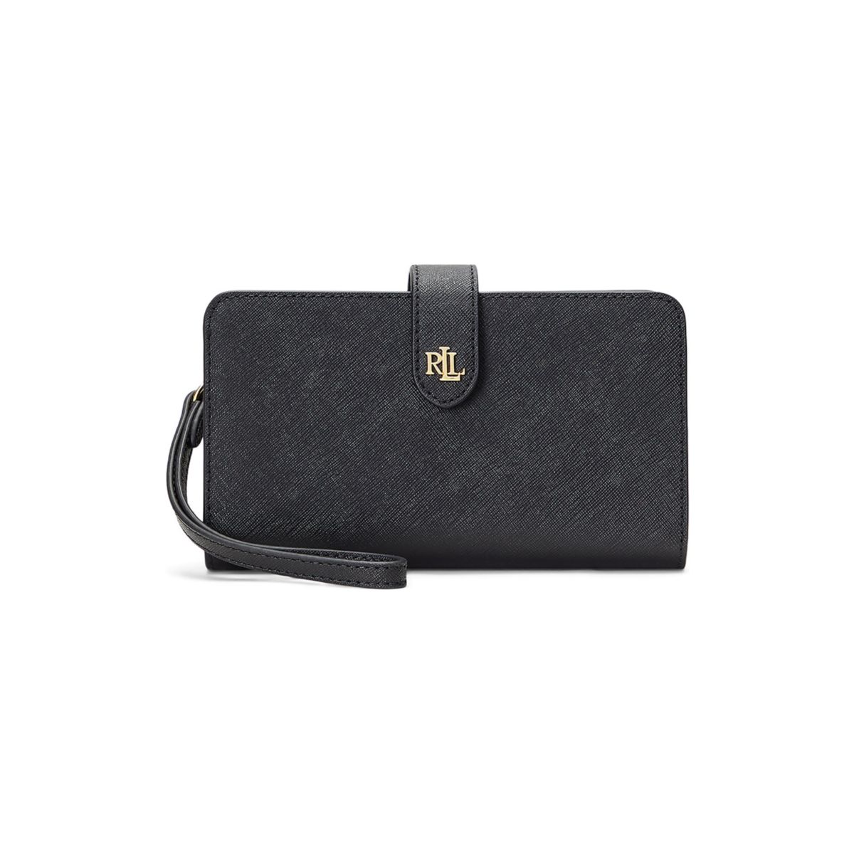 Crosshatch Leather Tech Wristlet - 4