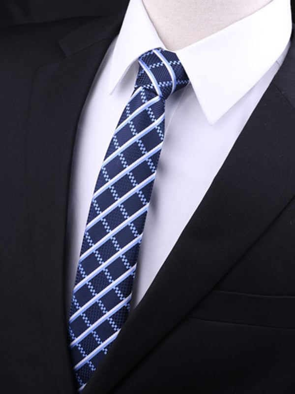 Camisa retro Gentleman Wedding Busines Tie para hombre