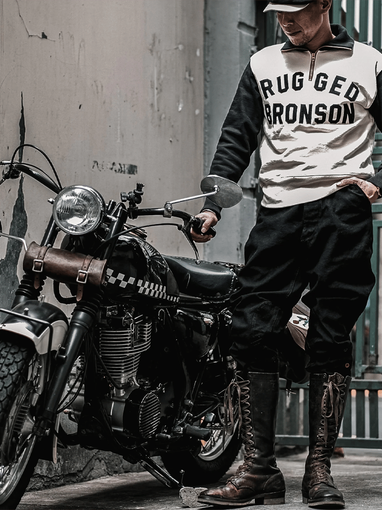 Botas vintage para exterior Overalls para hombre