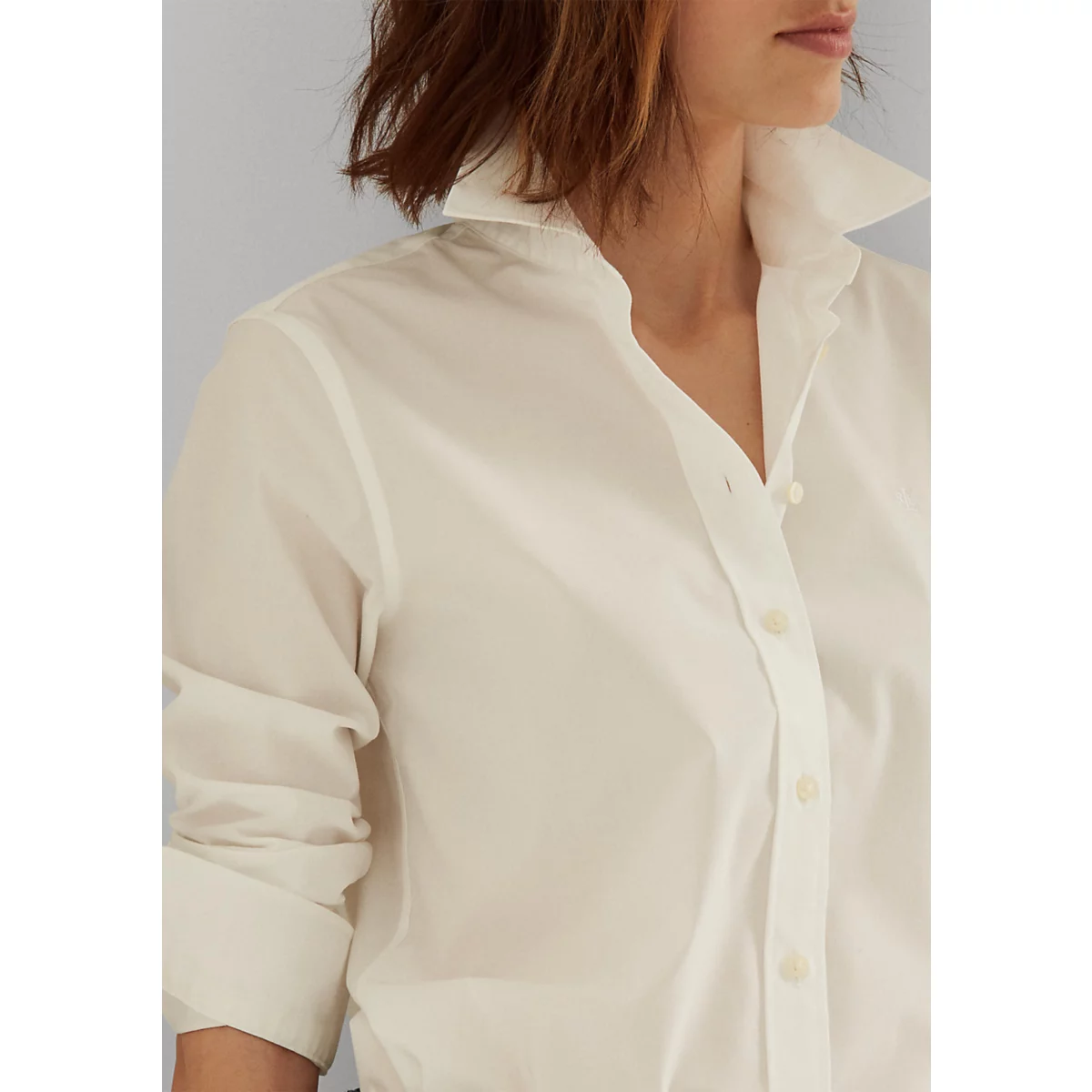 Petite Easy Care Cotton Shirt - 3