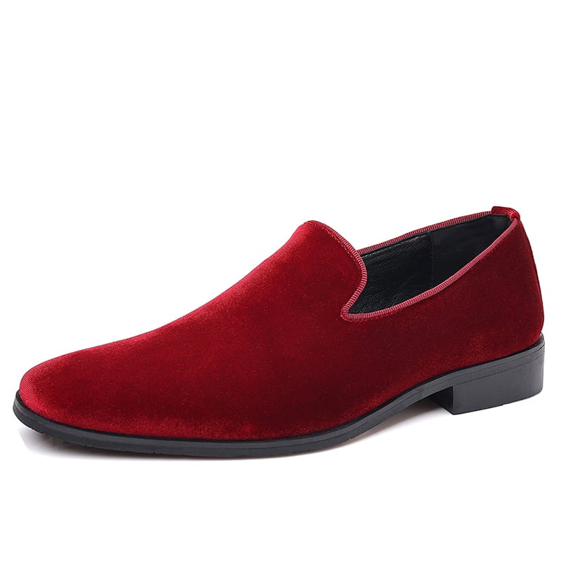 Mocasines de color sólido casual Simple de moda para hombre