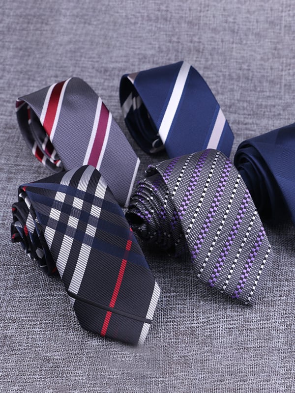Camisa retro Gentleman Wedding Busines Tie para hombre