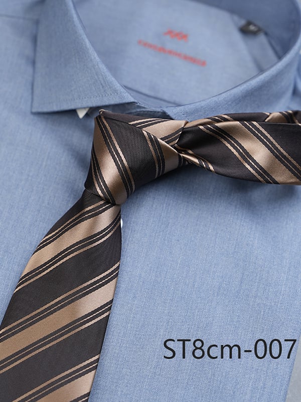 Camisa retro Gentleman Wedding Busines Tie para hombre