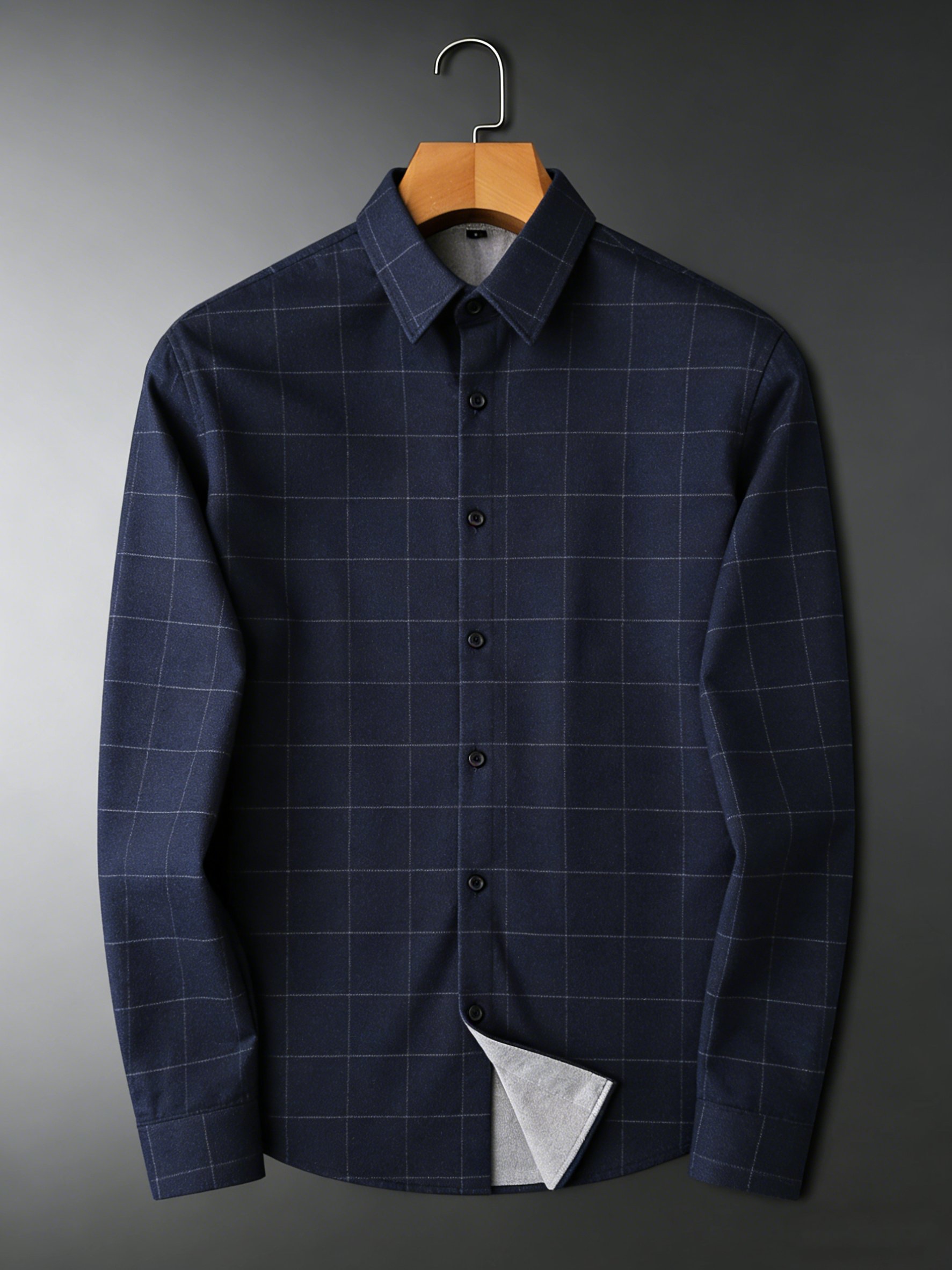 Camisa premium Wrinkle-Resistant de chalecoir