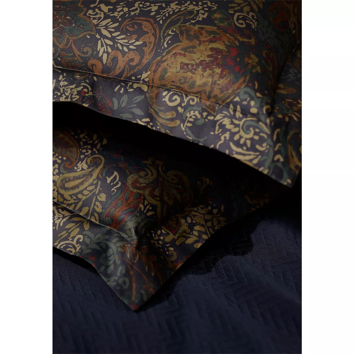 Henry Cotton Sateen Reversible Comforter Set - 5