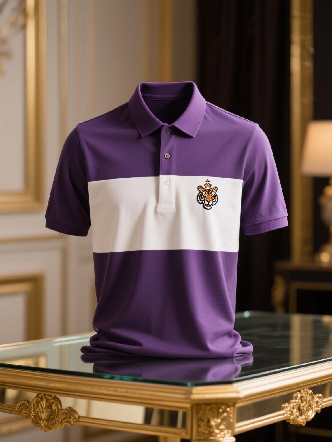 Camisa polo ejecutivo casual Button de manga corta para hombre