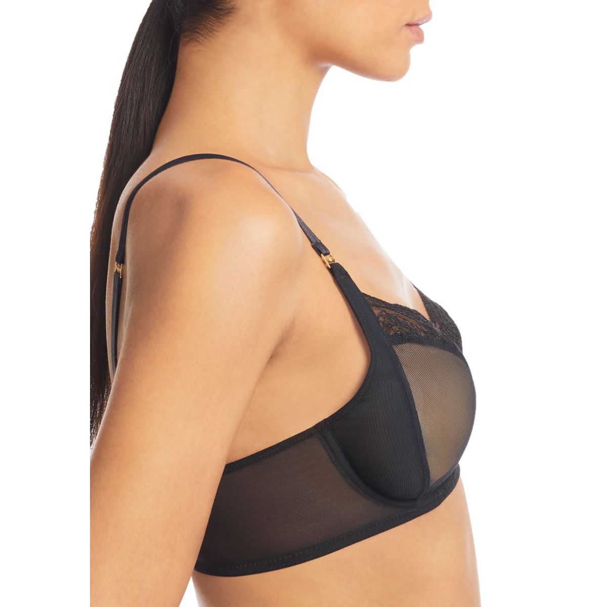 Paisley-Embroidered Bra - 3