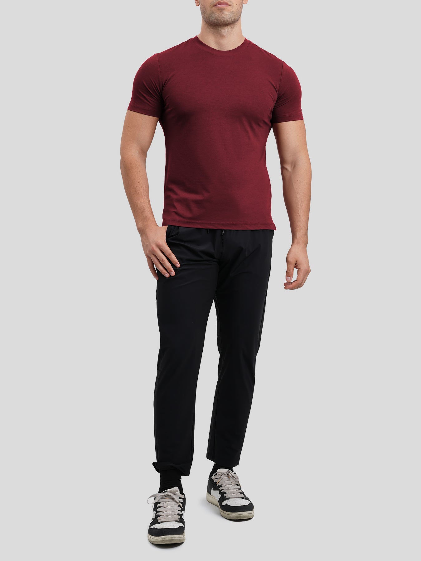 StayCool 2.0 de corte entallado Split-Hem Tee