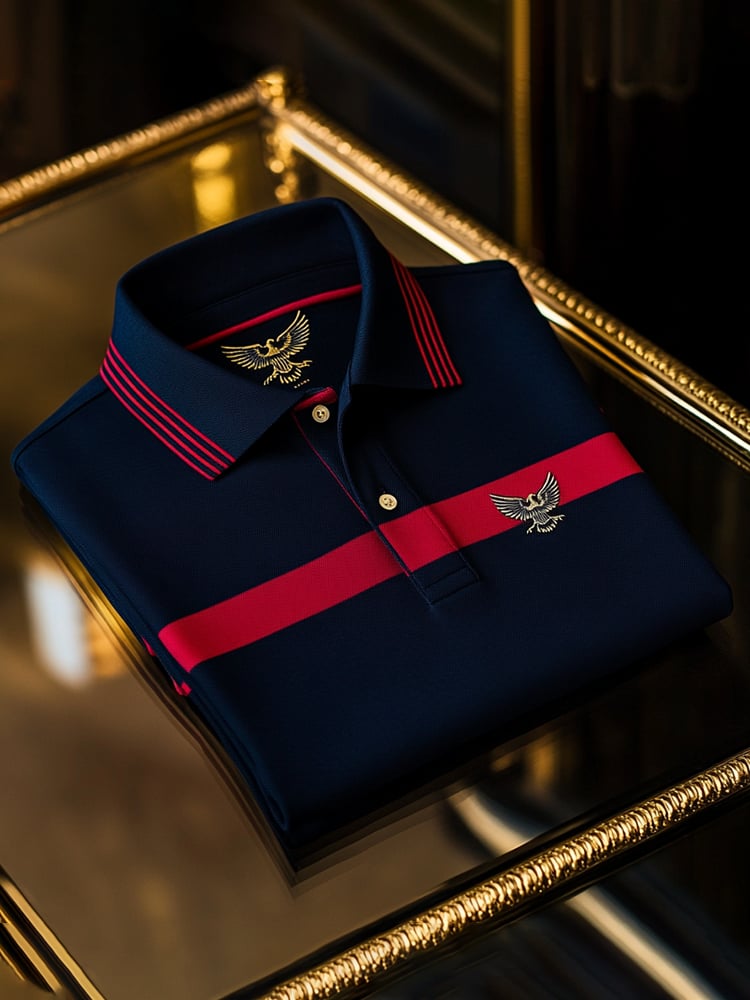 Camisa polo ejecutivo casual Button de manga corta para hombre