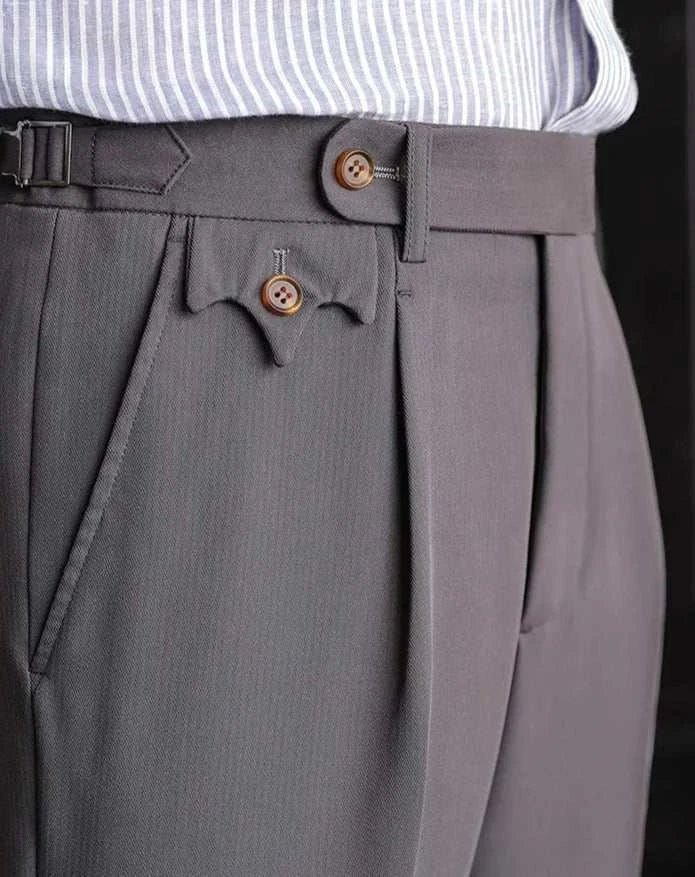 British outfit elegant trousers
