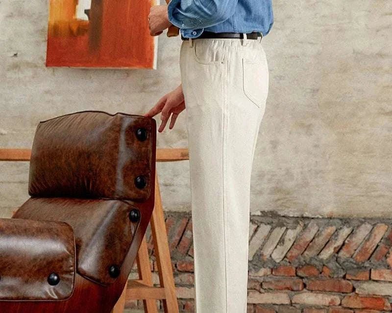 Pantalón British pure de algodón old money