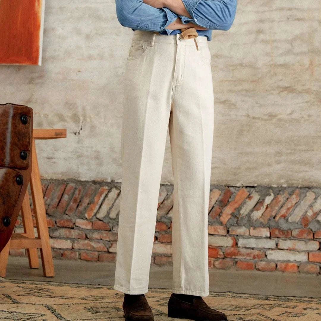 Pantalón British pure de algodón old money