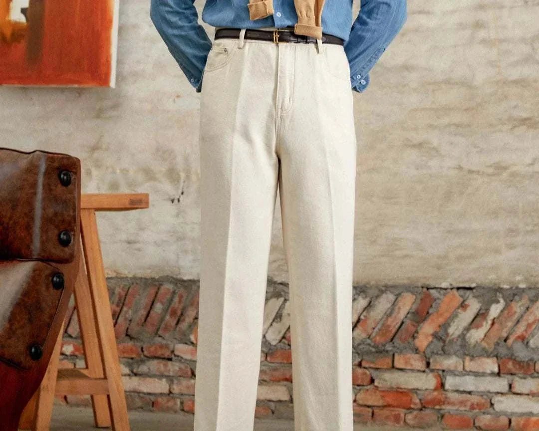 Pantalón British pure de algodón old money