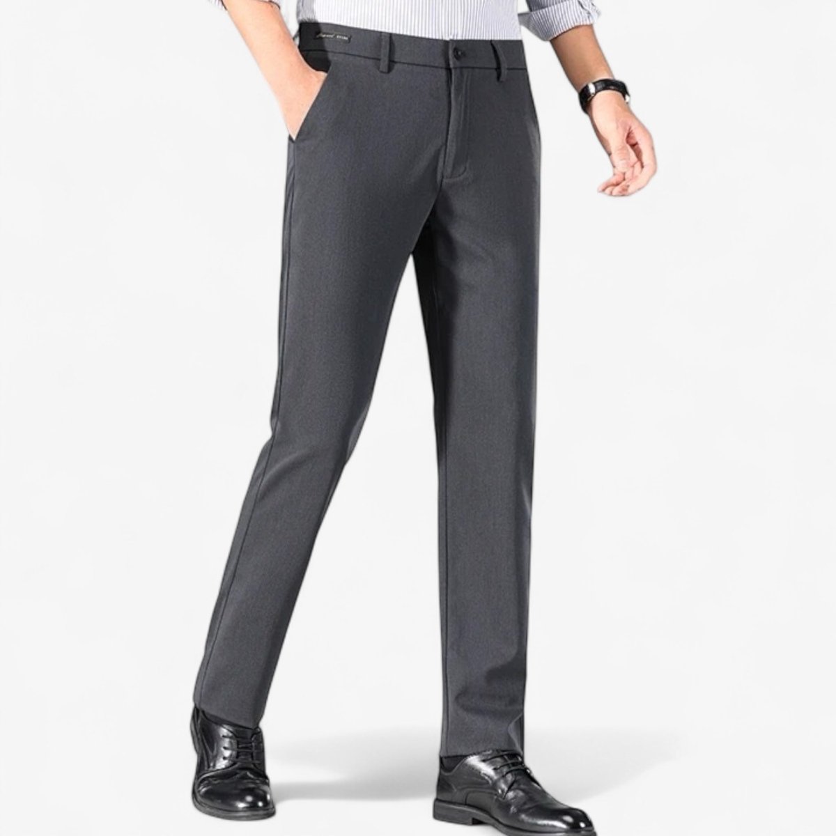 Pantalón ejecutivo relaxed fit