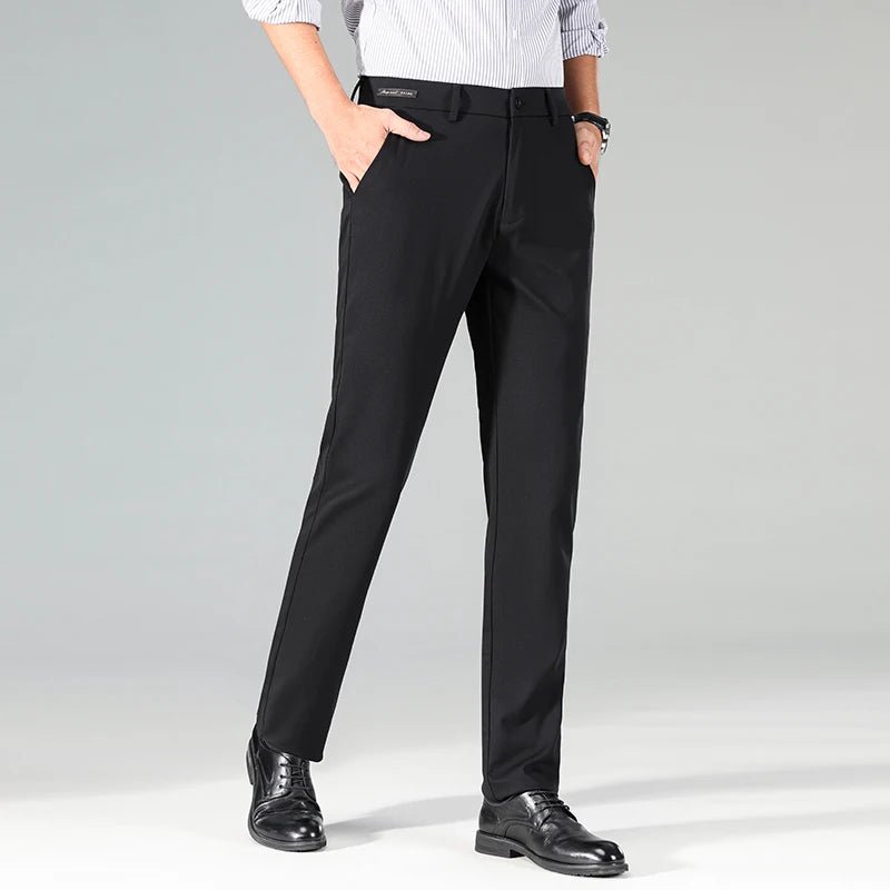 Pantalón ejecutivo relaxed fit