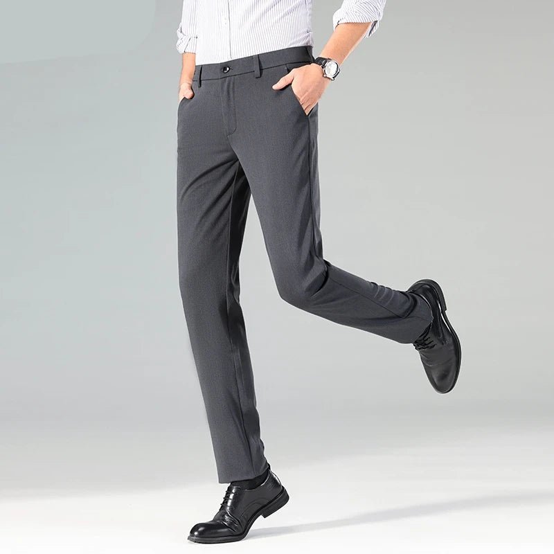 Pantalón ejecutivo relaxed fit